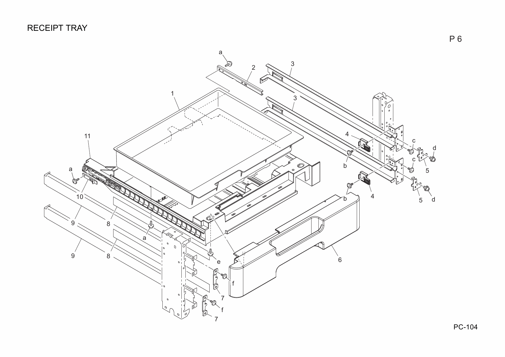 Konica-Minolta Options PC-104 A093001 Parts Manual-4